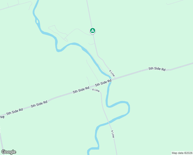 map of restaurants, bars, coffee shops, grocery stores, and more near 5934 5th Side Road in Egbert