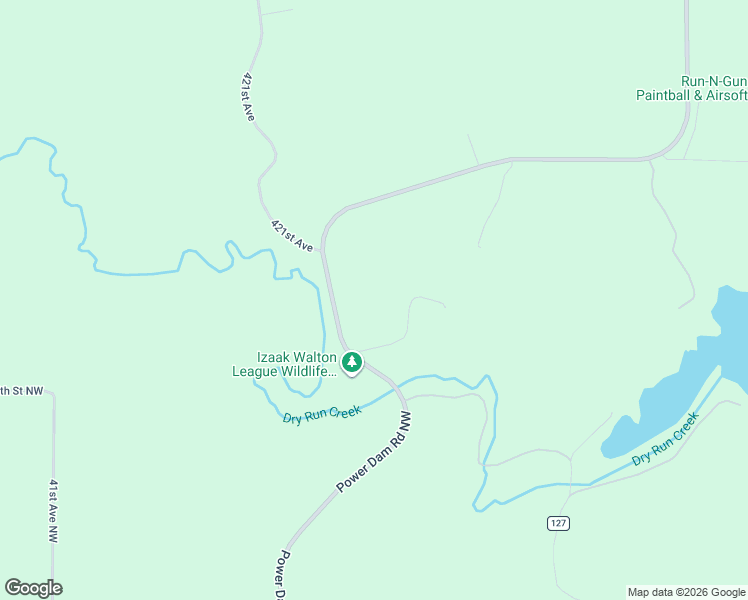 map of restaurants, bars, coffee shops, grocery stores, and more near 41781 561ST Street in Mazeppa