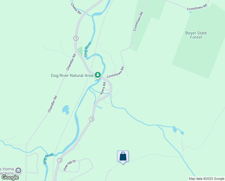map of restaurants, bars, coffee shops, grocery stores, and more near 1908 Vermont 12 in Northfield