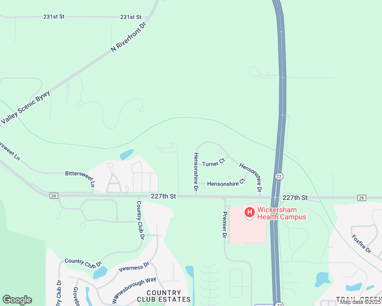map of restaurants, bars, coffee shops, grocery stores, and more near 180 Hensonshire Drive in Mankato
