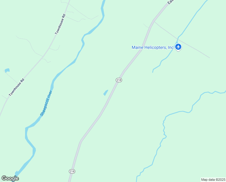 map of restaurants, bars, coffee shops, grocery stores, and more near East River Road in Whitefield