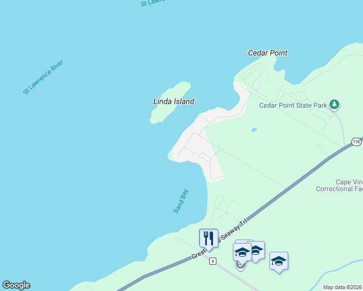 map of restaurants, bars, coffee shops, grocery stores, and more near 36749 Maloney Road in Clayton