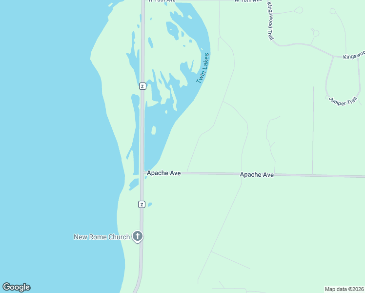 map of restaurants, bars, coffee shops, grocery stores, and more near 389 Twin Lakes Drive in Nekoosa