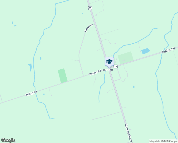 map of restaurants, bars, coffee shops, grocery stores, and more near 284 Zephyr Road in Uxbridge