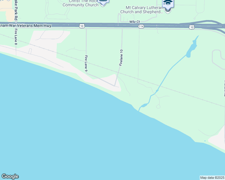 map of restaurants, bars, coffee shops, grocery stores, and more near W6217 Fire Lane 9 in Menasha