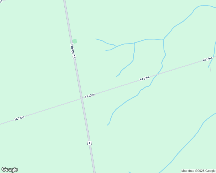 map of restaurants, bars, coffee shops, grocery stores, and more near 2050-2132 14 Line in Innisfil