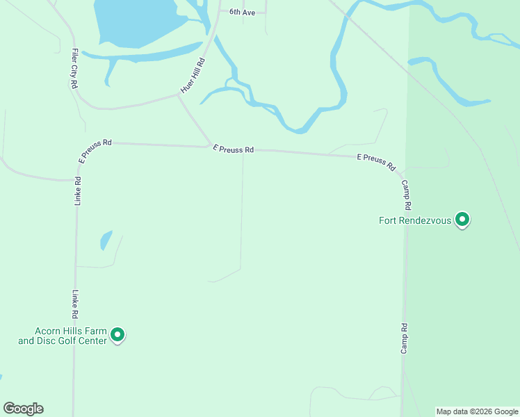 map of restaurants, bars, coffee shops, grocery stores, and more near 3201 Lindeman Road in Manistee