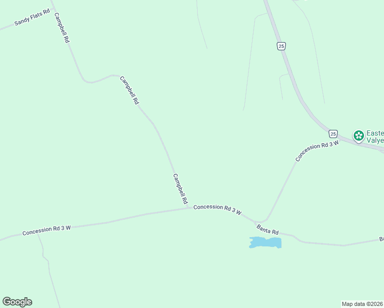 map of restaurants, bars, coffee shops, grocery stores, and more near 35 Campbell Road in Northumberland County