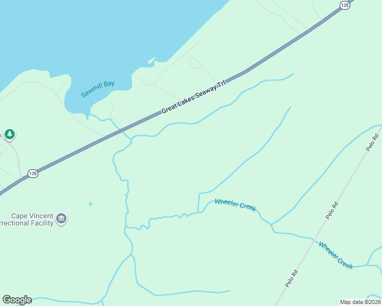 map of restaurants, bars, coffee shops, grocery stores, and more near 36978 New York 12E in Clayton