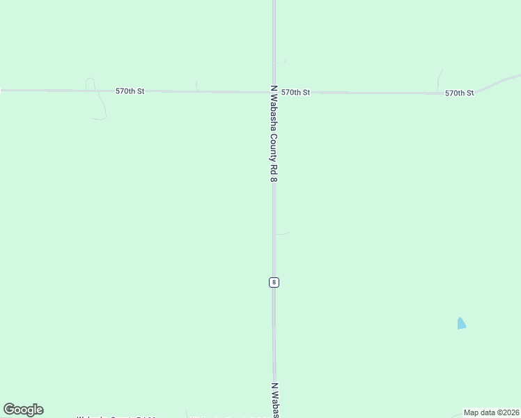 map of restaurants, bars, coffee shops, grocery stores, and more near 56635 County Road 8 in Plainview