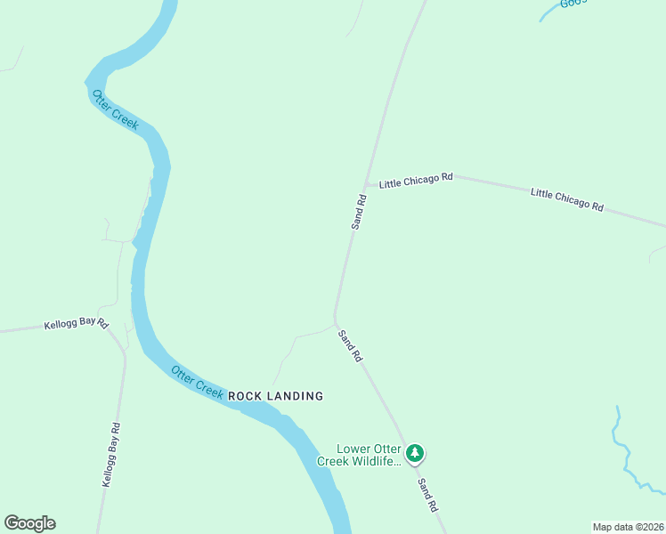 map of restaurants, bars, coffee shops, grocery stores, and more near 3513 Sand Road in Ferrisburgh