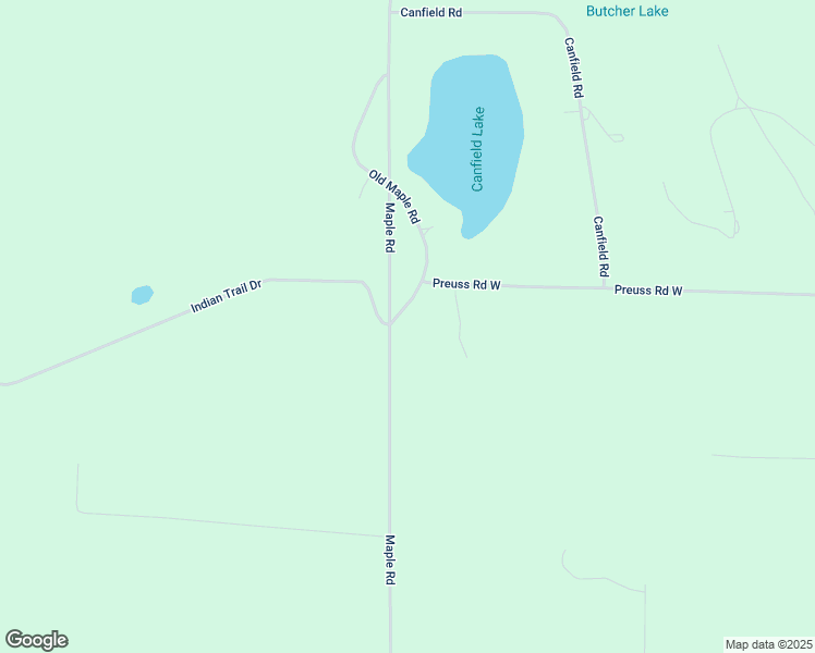 map of restaurants, bars, coffee shops, grocery stores, and more near 3001 Maple Road in Manistee