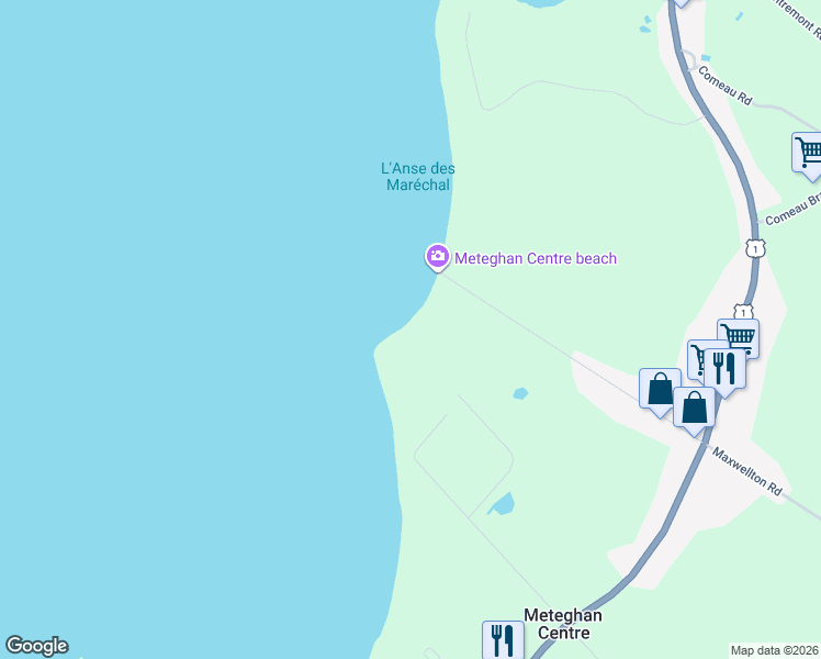 map of restaurants, bars, coffee shops, grocery stores, and more near 2 Maxwellton Road in Clare