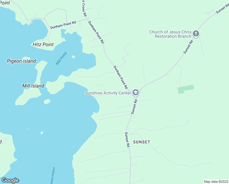 map of restaurants, bars, coffee shops, grocery stores, and more near 15 Southwest Harbor Road in Deer Isle