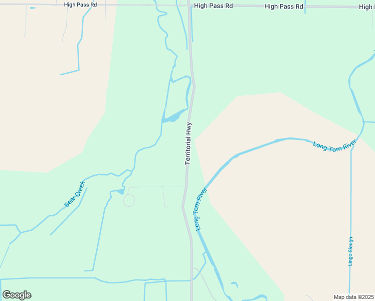 map of restaurants, bars, coffee shops, grocery stores, and more near 93755 Territorial Highway in Junction City