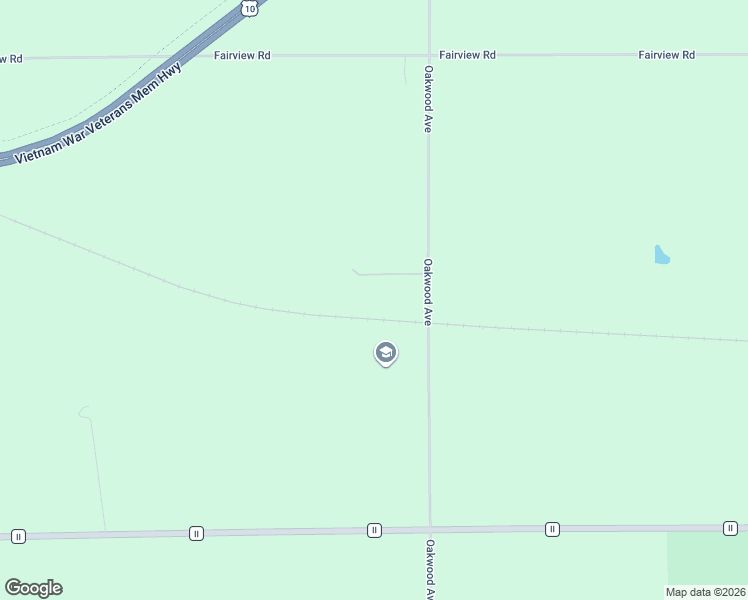map of restaurants, bars, coffee shops, grocery stores, and more near 8699 Oakwood Avenue in Neenah
