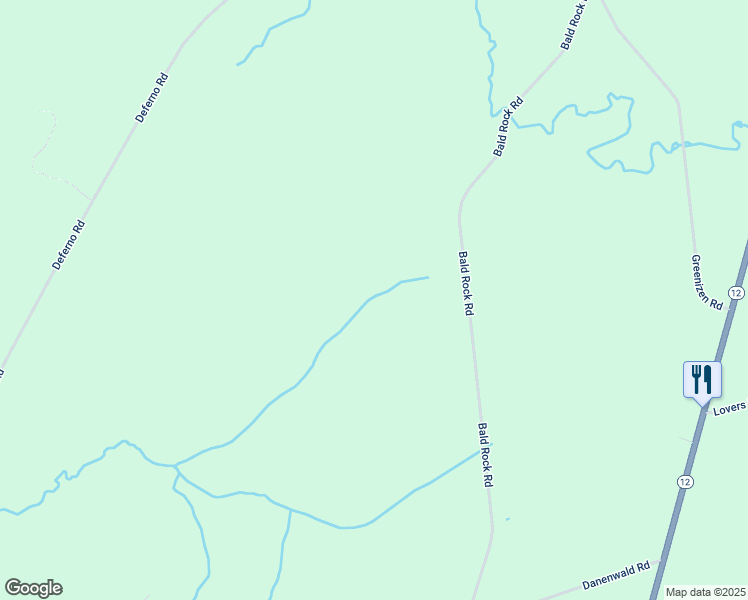 map of restaurants, bars, coffee shops, grocery stores, and more near 37393 Bald Rock Road in Clayton