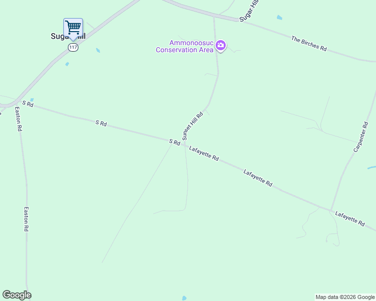 map of restaurants, bars, coffee shops, grocery stores, and more near 348 Sunset Hill Road in Sugar Hill