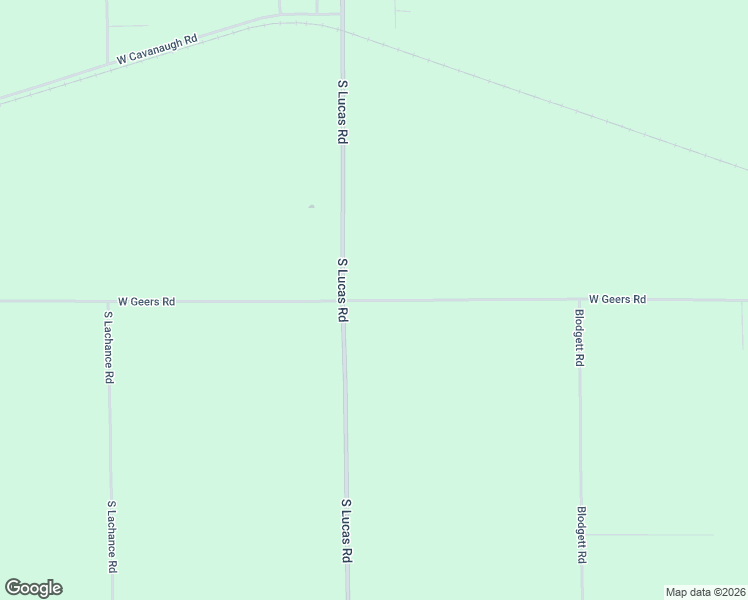 map of restaurants, bars, coffee shops, grocery stores, and more near 9175 West Geers Road in McBain