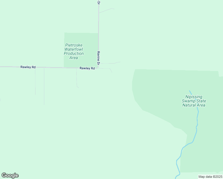 map of restaurants, bars, coffee shops, grocery stores, and more near 6949 Rawley Road in Two Rivers
