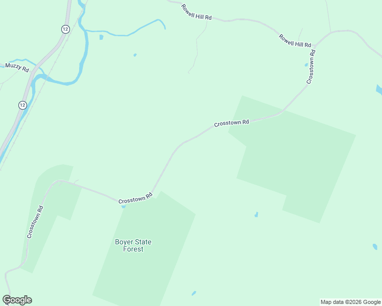 map of restaurants, bars, coffee shops, grocery stores, and more near 2403 Crosstown Road in Berlin