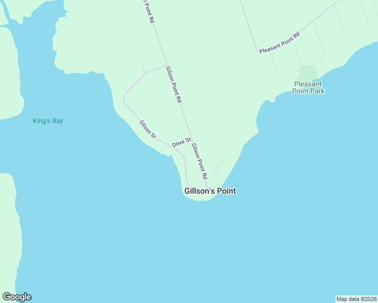 map of restaurants, bars, coffee shops, grocery stores, and more near 122 Gilson Point Road in Little Britain