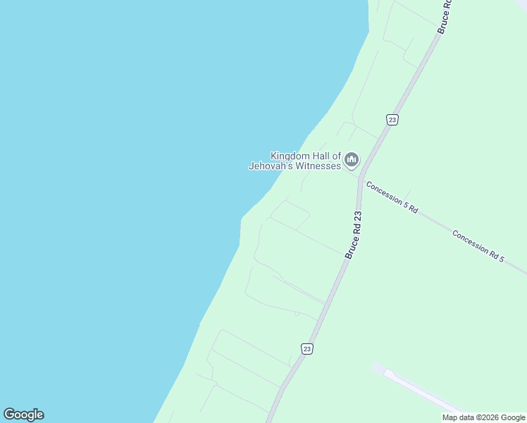 map of restaurants, bars, coffee shops, grocery stores, and more near 3 SPARK Lane in Kincardine