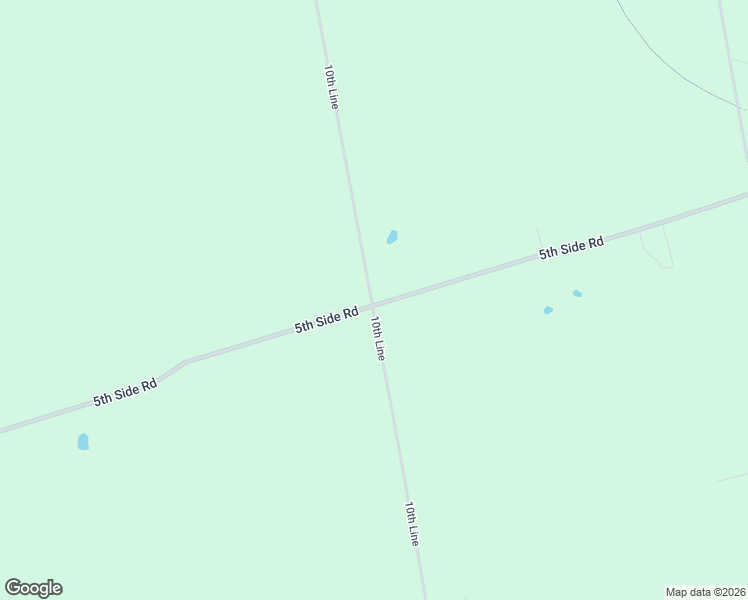 map of restaurants, bars, coffee shops, grocery stores, and more near 4806 5th Side Road in Essa