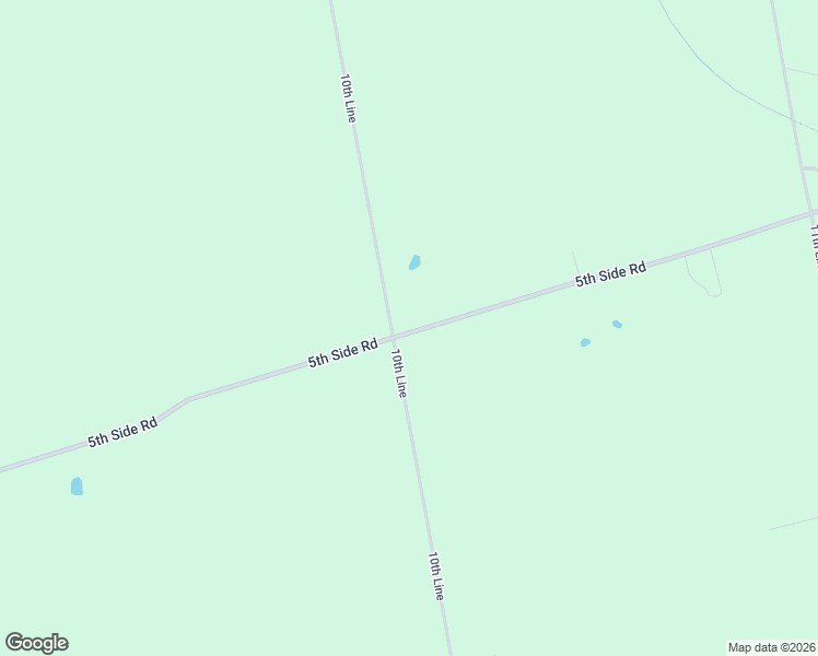 map of restaurants, bars, coffee shops, grocery stores, and more near 4802 5th Side Road in Simcoe County