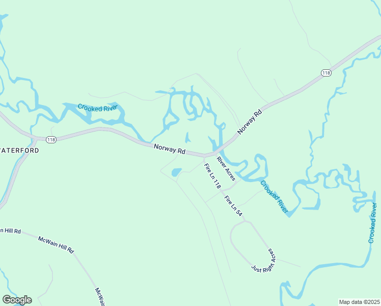 map of restaurants, bars, coffee shops, grocery stores, and more near 1202 Norway Road in Waterford
