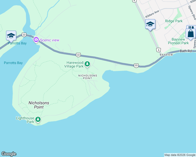 map of restaurants, bars, coffee shops, grocery stores, and more near 10C Edgewood Road in Bath