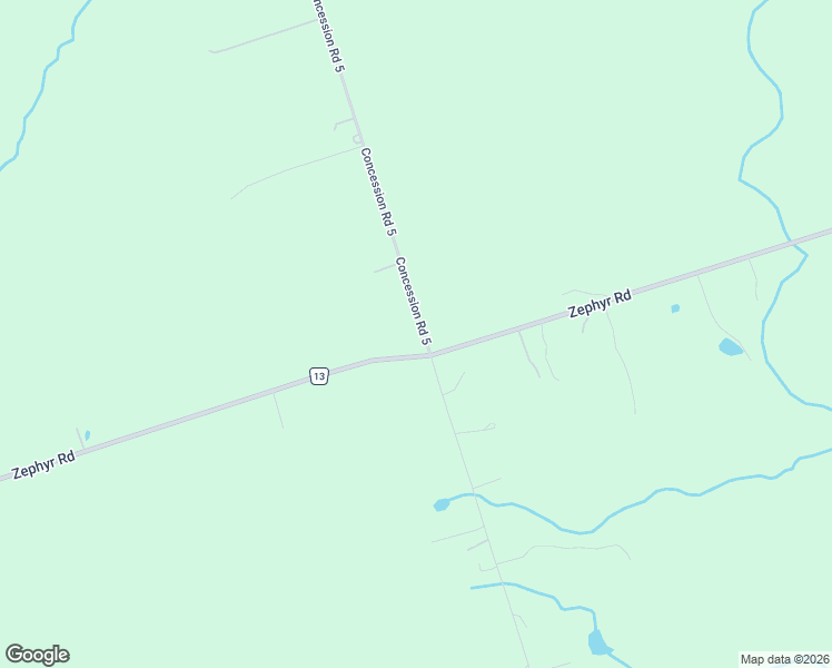 map of restaurants, bars, coffee shops, grocery stores, and more near 13001 Concession Road 5 in Regional Municipality of Durham