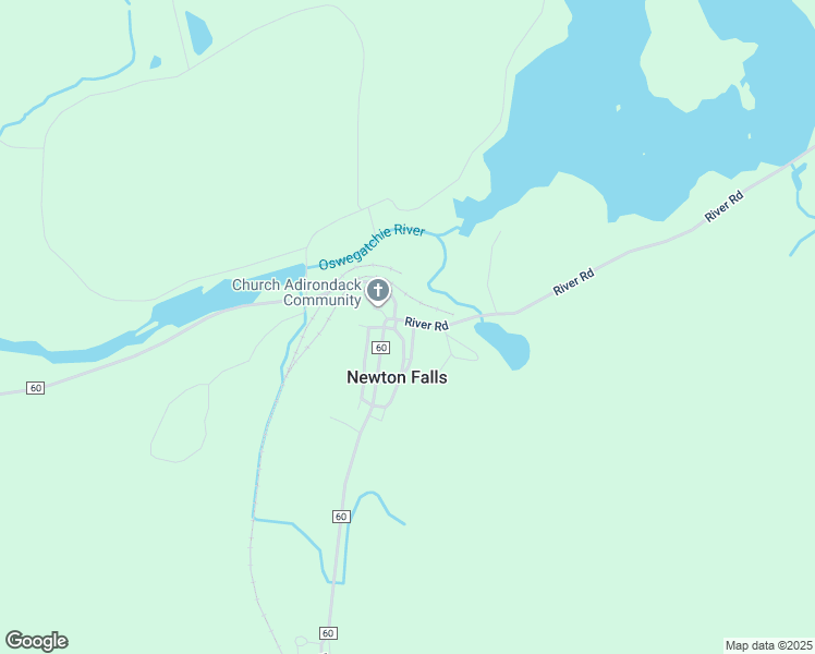 map of restaurants, bars, coffee shops, grocery stores, and more near 24 Elm Street West in Newton Falls