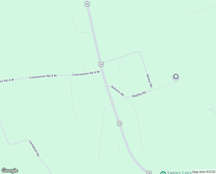 map of restaurants, bars, coffee shops, grocery stores, and more near 0 Autumn Road in Northumberland County