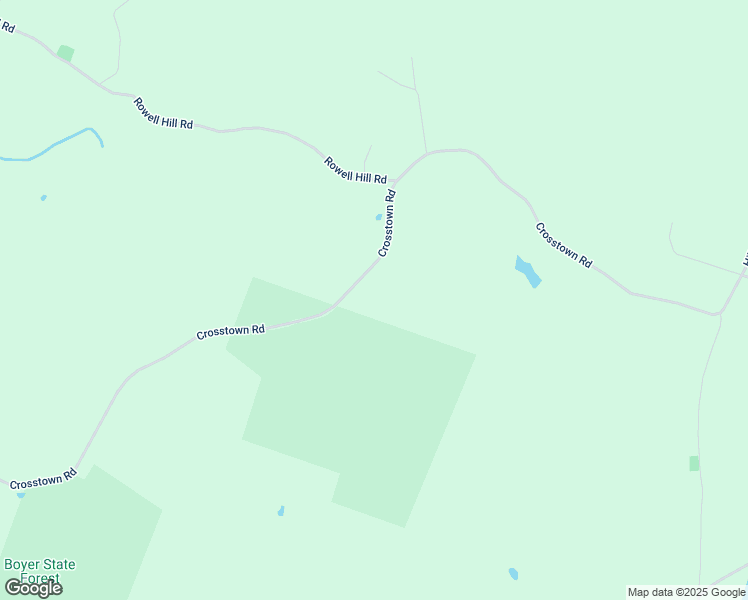 map of restaurants, bars, coffee shops, grocery stores, and more near 1883 Crosstown Road in Berlin
