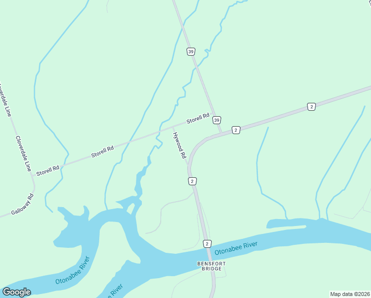 map of restaurants, bars, coffee shops, grocery stores, and more near 1927 Regional Road 2 in Peterborough