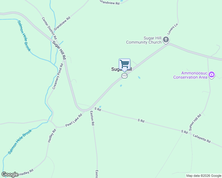 map of restaurants, bars, coffee shops, grocery stores, and more near 1435 New Hampshire 117 in Sugar Hill