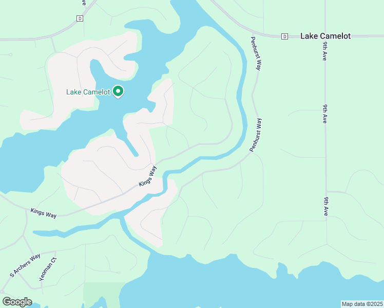map of restaurants, bars, coffee shops, grocery stores, and more near 909 Kings Way in Nekoosa