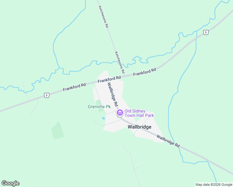 map of restaurants, bars, coffee shops, grocery stores, and more near 41 Wallbridge Road in Quinte West