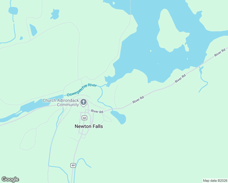 map of restaurants, bars, coffee shops, grocery stores, and more near 27 Overlook Avenue in Newton Falls