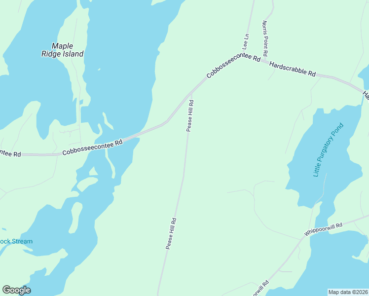 map of restaurants, bars, coffee shops, grocery stores, and more near 190 Pease Hill Road in Monmouth