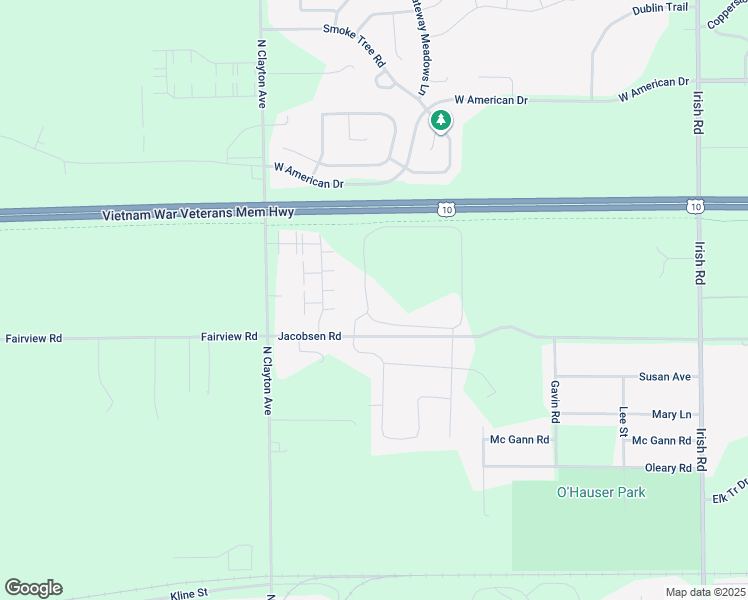 map of restaurants, bars, coffee shops, grocery stores, and more near 1355 Prairie Lake Circle in Neenah