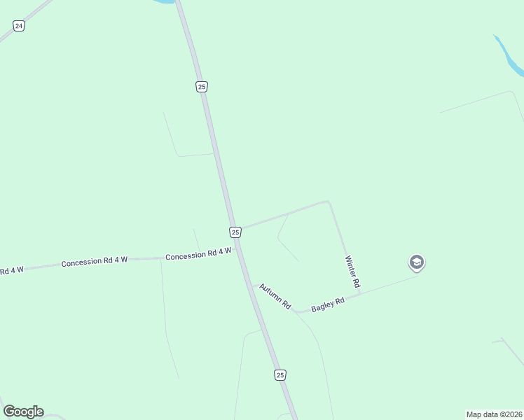 map of restaurants, bars, coffee shops, grocery stores, and more near 14 Winter Road in Northumberland County
