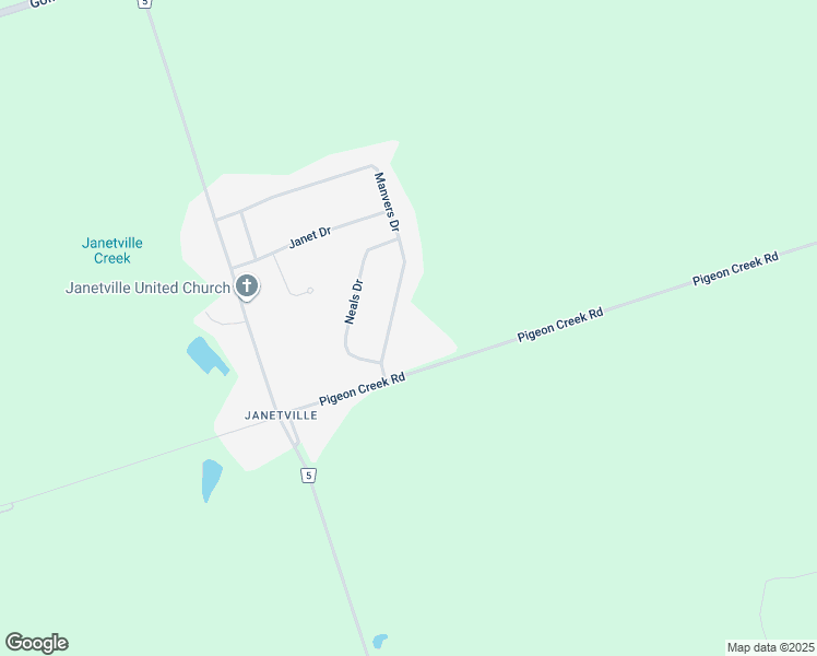 map of restaurants, bars, coffee shops, grocery stores, and more near 10 Manvers Drive in Kawartha Lakes