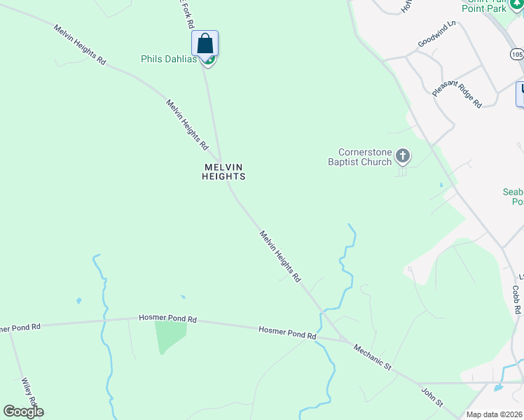 map of restaurants, bars, coffee shops, grocery stores, and more near 97 Melvin Heights Road in Camden