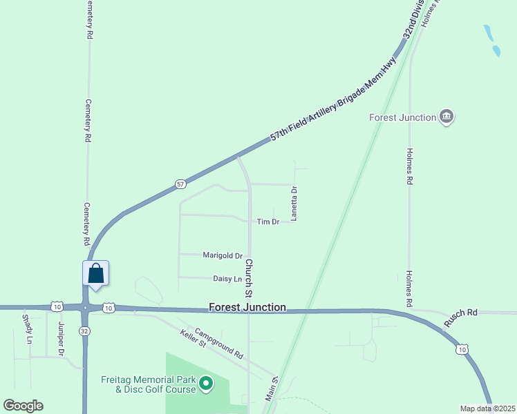 N9028 Church Street, Forest Junction WI Walk Score