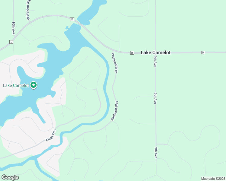 map of restaurants, bars, coffee shops, grocery stores, and more near 249 Penhurst Way in Nekoosa