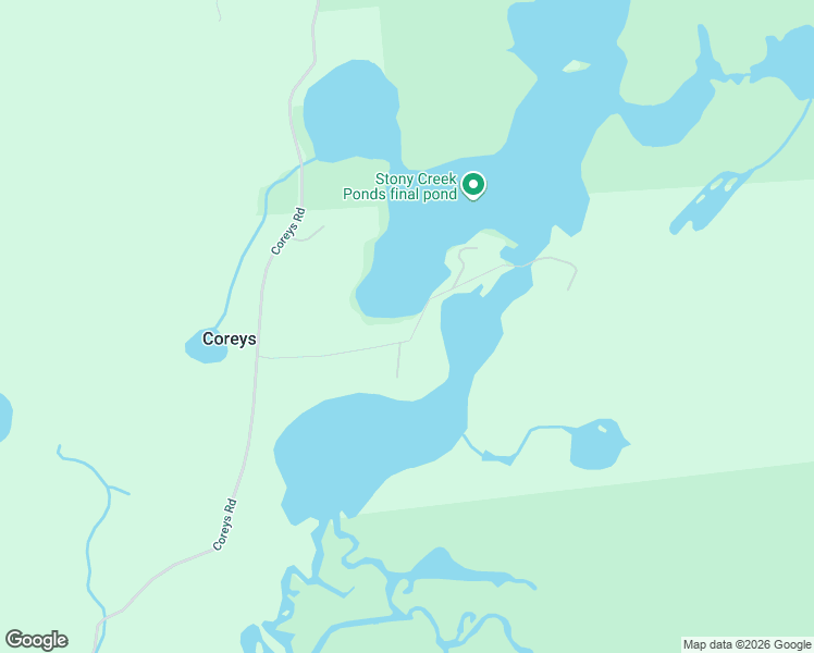 map of restaurants, bars, coffee shops, grocery stores, and more near 62-126 Stony Creek Rd in Tupper Lake