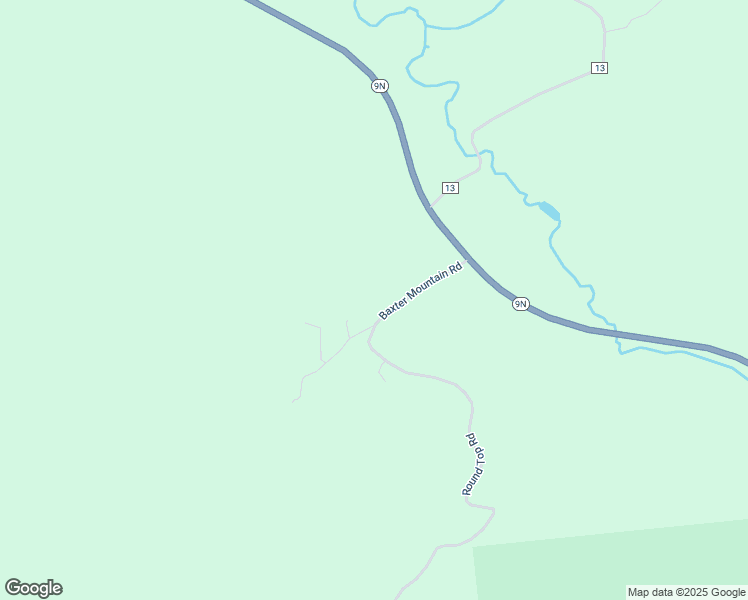 map of restaurants, bars, coffee shops, grocery stores, and more near 64 Baxter Mountain Road in Keene Valley