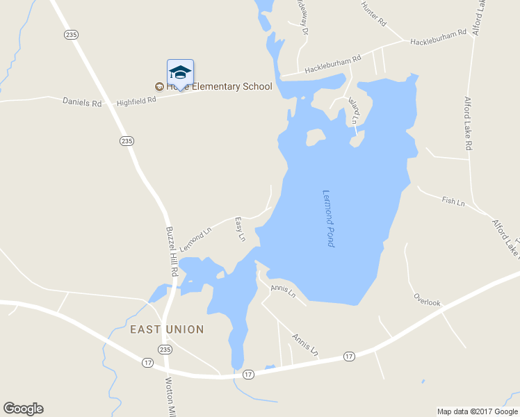 map of restaurants, bars, coffee shops, grocery stores, and more near 248 Lermond Lane in Hope
